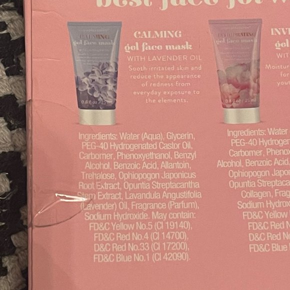 NIB SIMPLE PLEASURES Best Face Forward Gel Mask Collection - Picture 2 of 6